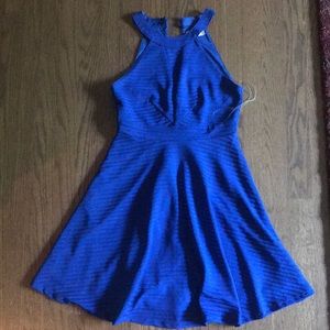 royal blue dress